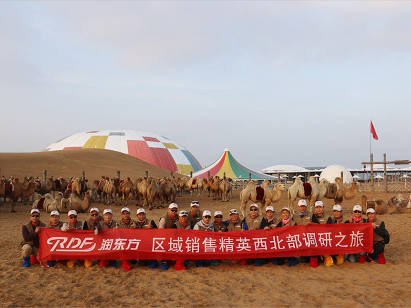 潤東方銷售精英西北調研之旅